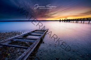 Schienen in den See-1036