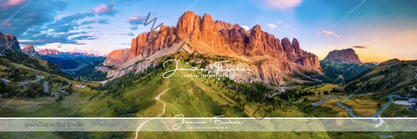 Panorama  Sella Ronda