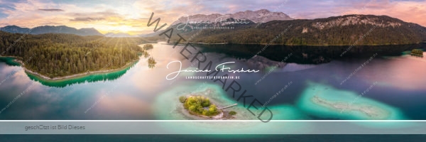 Drohne Eibsee