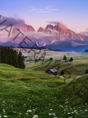 Seiser Alm 4 zu 3 hochkant